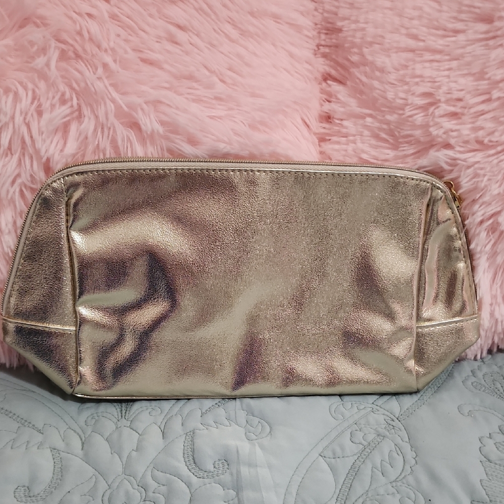 LANCOME Metallic Gold Women's Clutch
